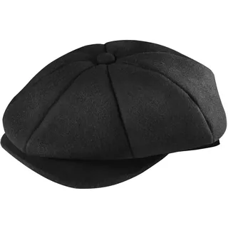 Schirmmütze Herren Schiebermütze, Gatsby Flatcap Herren Ballonmütze Tellermütze Newsboy Hut Baker Boy Mütze 8-Panel Schiebermützen Shelby Schirmmützen für Herren Sommer/Winter Einstellbare Größe