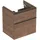 Geberit Waschtischunterschrank 2 Schubladen 58,4 x 61,7 x 47 cm Nussbaum