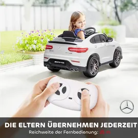 Homcom Kinderfahrzeug Elektroauto Mercedes-Benz weiß
