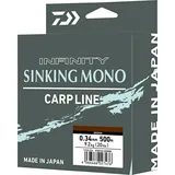 Daiwa Infinity Sinking Mono 0,30mm 6,9kg 1210m Olive Monofile Schnur Karpfenschnur