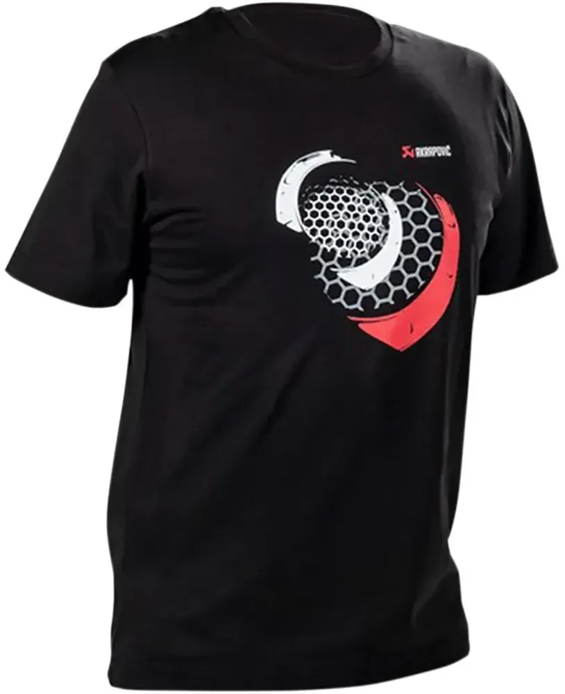 Akrapovic Mesh Kurzarm-t-shirt - Black - M