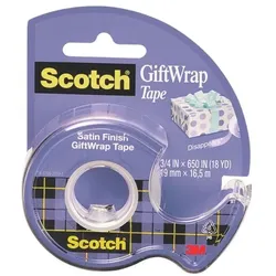 Scotch Geschenk-Klebefilm im Abroller »CAT 15-DE« lila
