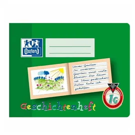 Oxford Geschichtenheft A5 quer Lineatur 1G 16 Blatt