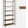 VASAGLE Bücherregal 80 x 30 x 186 cm Braun-Schwarz