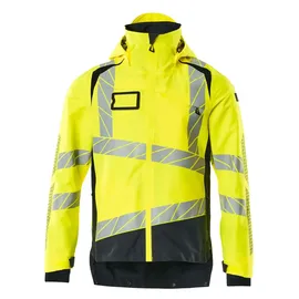 Mascot Warnschutz Regenjacke zweifarbig "ACCELERATE SAFE" - S - gelb/schwarz