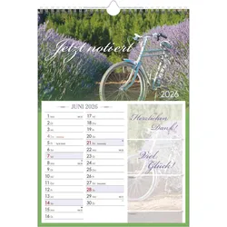 Jetzt notiert - Kalender 2026