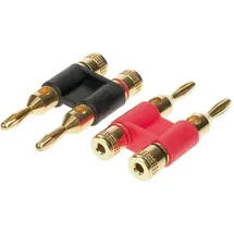 ACV Electronic Bananenstecker doppelt 1 x rot / 1 x schwarz > 10 mm2