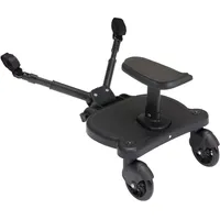 Fillikid Basic Buggy Board Exclusiv, Filliboard Mitfahrbrett nutzbar von 2-5 Jahre, Rollbrett Universell für alle gängigen Kinderwagen & Buggy, Kiddyboard mit abnehmbaren Sitz