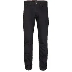 Jeans mit Schenkeltasche 1494-1298, Schwarz, Größe 35/34 - schwarz - 35/34