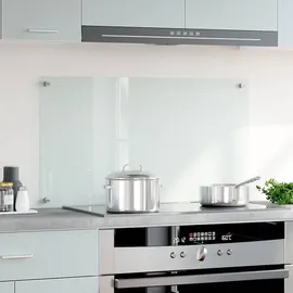 vidaXL Küchenrückwand Transparent 90×50 cm Hartglas
