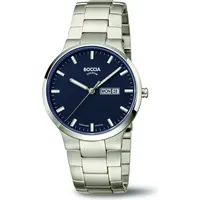 Boccia Titanium Boccia 3649-02 Herrenuhr Titanium 39mm 5ATM