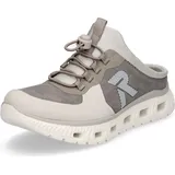 Rieker Damen Halbschuhe für Damen, Grau - Gr. 42