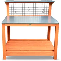 HABAU Arbeitsplatte Holz 101 x 55 x 117 cm Orange