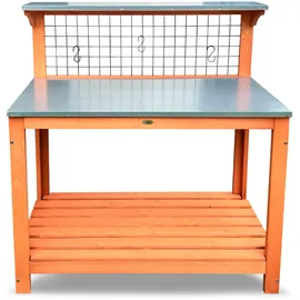 HABAU Arbeitsplatte Holz 101 x 55 x 117 cm Orange