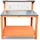 HABAU Arbeitsplatte Holz 101 x 55 x 117 cm Orange