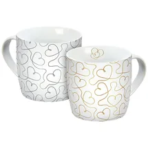 Gedalabels Kaffeetasse 0,25 l Gold 2 St.