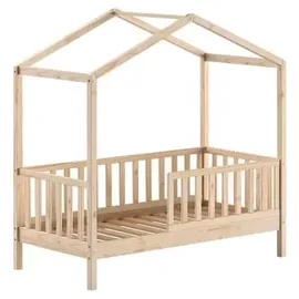 58 aufm Kessel JUNIORBETT Karie 148x151x76 aus Massivholz in natur | Gr.: onesize
