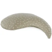 Theraline Stillkissen 135 cm Blättertanz Taupe