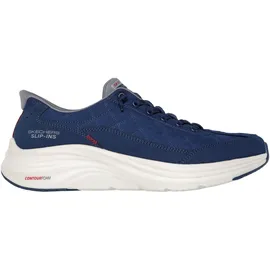 SKECHERS Contour Foam - Cozy Fit Herren Blau/Grau 45