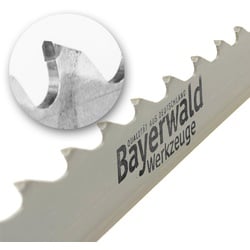 QUALITÄT AUS DEUTSCHLAND Bayerwald Werkzeuge Bandsägeblatt HM PR Plus Bandsägeblatt – 3850 x 27 x 0.9 x 2.3, 0.9 mm (Dicke)