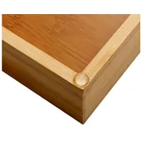 Gräwe Besteckkasten Bambus ausziehbar 35,5-56,5 x 46 cm Braun