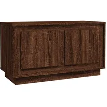 vidaXL TV-Schrank Braun Eichen-Optik 80x35x45 cm Holzwerkstoff
