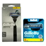Gillette Rasierklingen Mach3, 9-tlg.