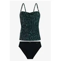 Protest Tankini Damen Grün/Schwarz 40 Cup C