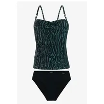 Protest Tankini Damen Grün/Schwarz 40 Cup C