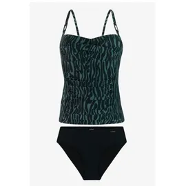 Protest Tankini Damen Grün/Schwarz 40 Cup C