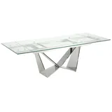 ac angel cerda Angel Cerdá Ausziehbarer Esstisch aus Glas 1027C