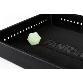 fanroll Shadowlight Faltbarer Blacklight Würfelteller Black