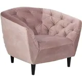 Actona Sessel Ria Stoff Dusty Rose