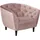 Actona Sessel Ria Stoff Dusty Rose