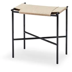 Fritz Hansen - Skagerak Vent Hocker, schwarz / natur