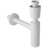 GEBERIT Siphon für Waschbecken Anschluss 3,1 cm (1 1/4 Zoll), Durchmesser 40 mm Bianco