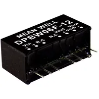 MeanWell MEAN WELL DPBW06F-12 DC/DC-Wandlermodul 250 mA 6 W