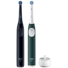 Oral-B iO Series 2 Night Black + 2. Handstück Forest Green