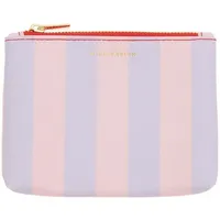 Rico Design Etui S, Streifen, rosa/flieder, 13 x 9,5 cm