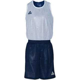 Peak Performance Iowa wendbares Basketballtrikot-Set 20033 dunkelblau/weiss 3XS