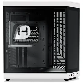 HYTE Y70 Touch Infinite Panda ATX Midi Tower Gaming Gehäuse weiß/schwarz Seitenfenster
