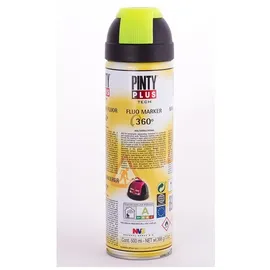 OEM Sprühfarbe Pintyplus Tech Marker 360° Gelb 650 Cc T146