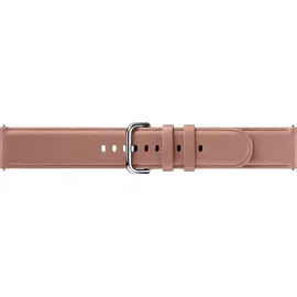 Samsung Galaxy Watch Active 2 Lederarmband, Pink Gold,