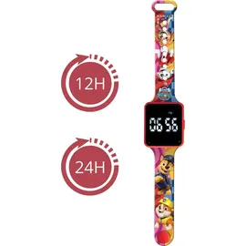 Lexibook Paw Patrol DMW060PA 0 mm Digitalgehäuse Mehrfarbig Silikonarmband Mehrfarbig