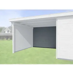 WEKA Rückwand, Holz, grau