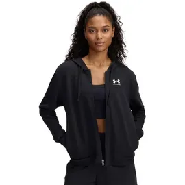 Under Armour Rival Terry Fullzip schwarz XS