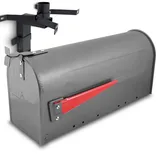 BITUXX US Mailbox Amerikanischer Briefkasten Graphit