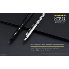 Nitecore NTP 48 Titan Druckbleistift in zwei Farben