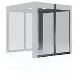 sunelements Wandelement SunCover Modern 200 cm getönt