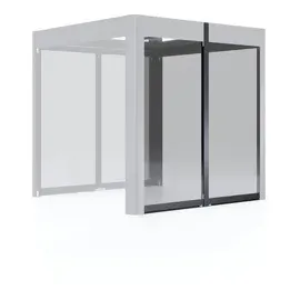 sunelements Wandelement SunCover Modern 200 cm getönt